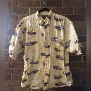 North River Outfitters, Vintage Cars shirt, XL